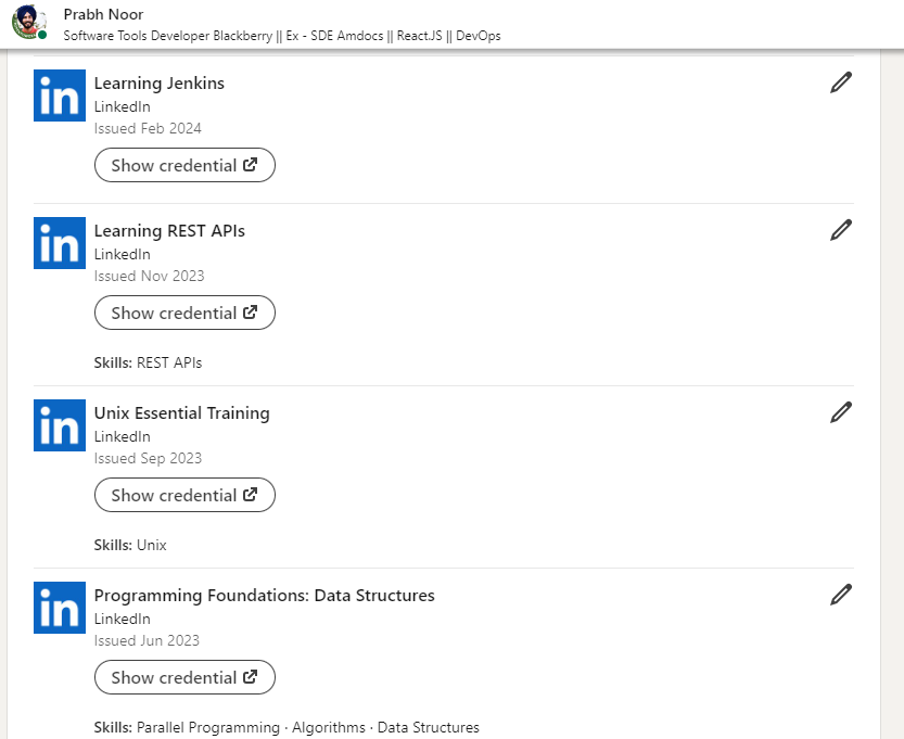 All certifications